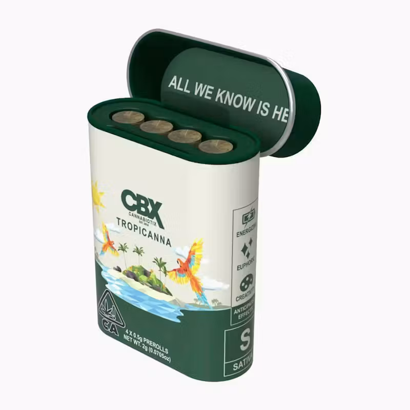 Cannabiotix | Tropicanna | Mini Joints | 0.5g each | 4pk