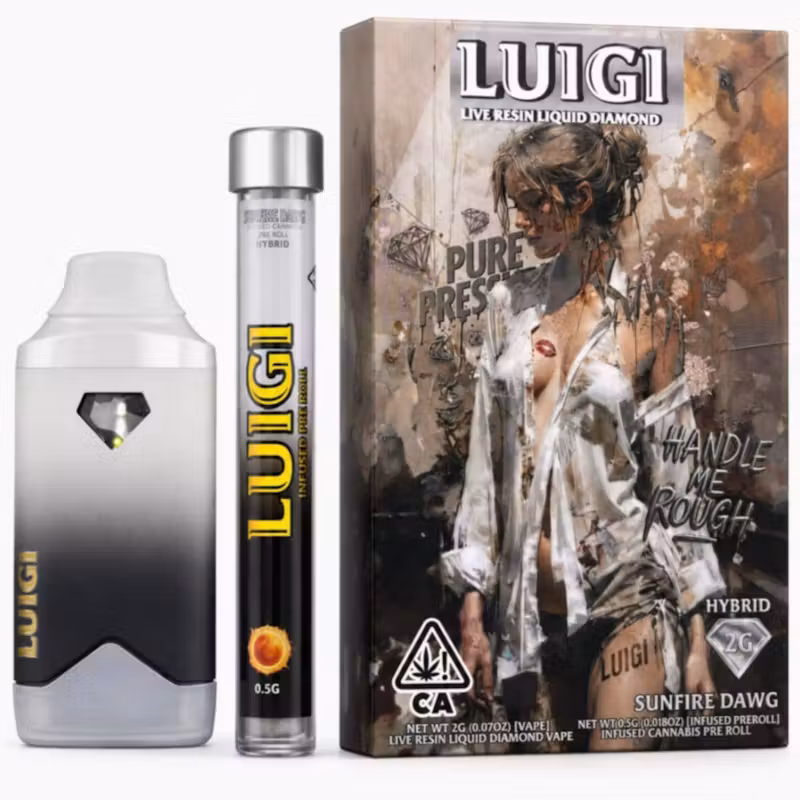 Luigi Vape Dream Cream 2G Disposables I Series 8 + Pre-Roll